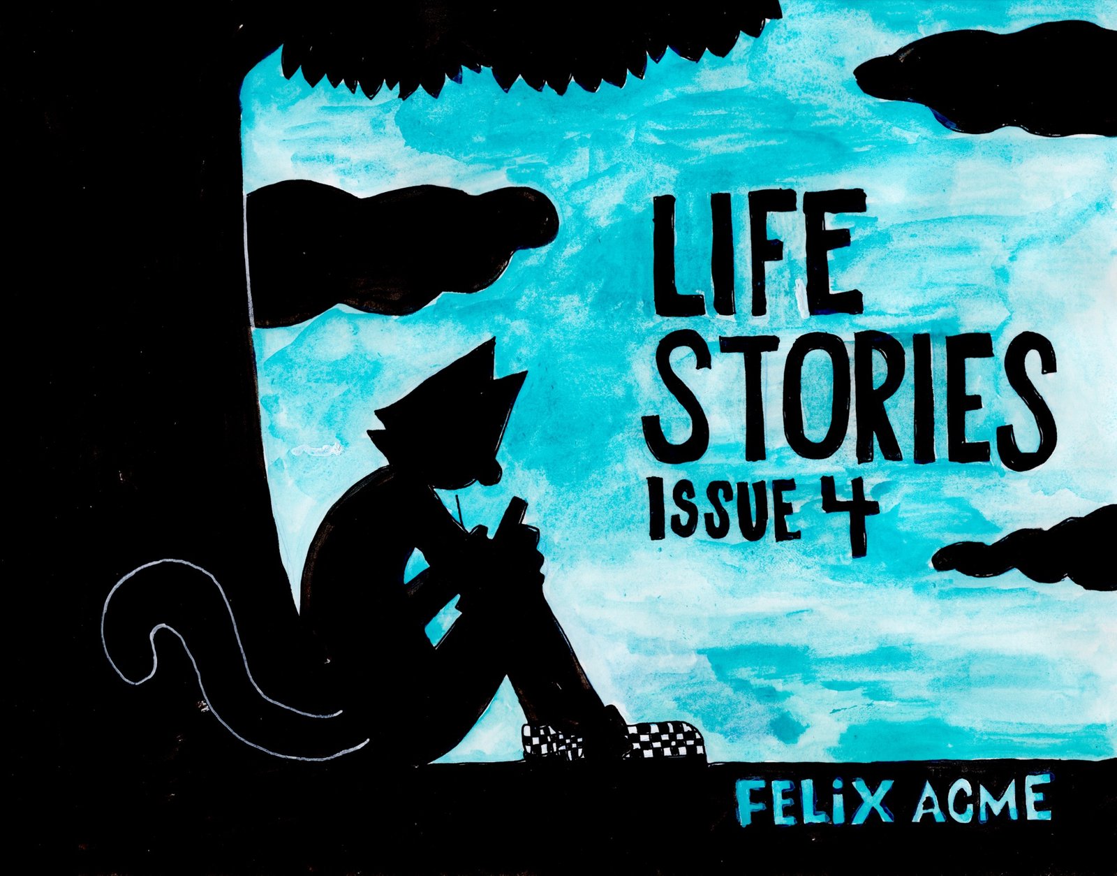 Acme Comic Books Issue 4 — front cover, in color